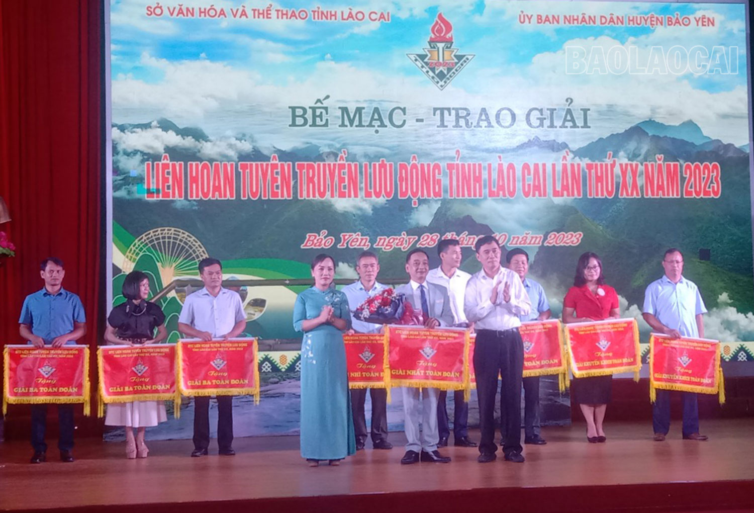 Bảo Yên đoạt giải Nhất toàn đoàn tại Liên hoan tuyên truyền lưu động tỉnh Lào Cai lần thứ XX