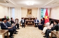 Chủ tịch UBND tỉnh Trịnh Xuân Trường thăm và làm việc tại Đại sứ quán Việt Nam tại Nhật Bản