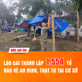 Lào Cai thành lập 1.554 tổ bảo vệ an ninh, trật tự tại cơ sở
