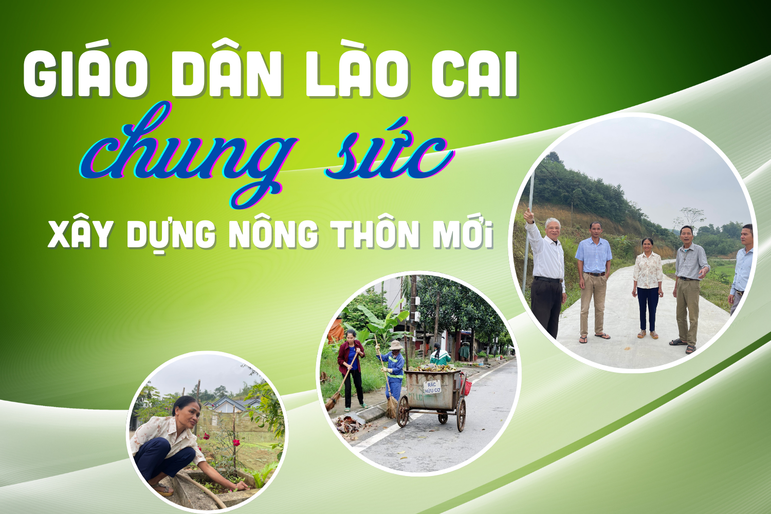 Giáo dân Lào Cai chung sức xây dựng nông thôn mới
