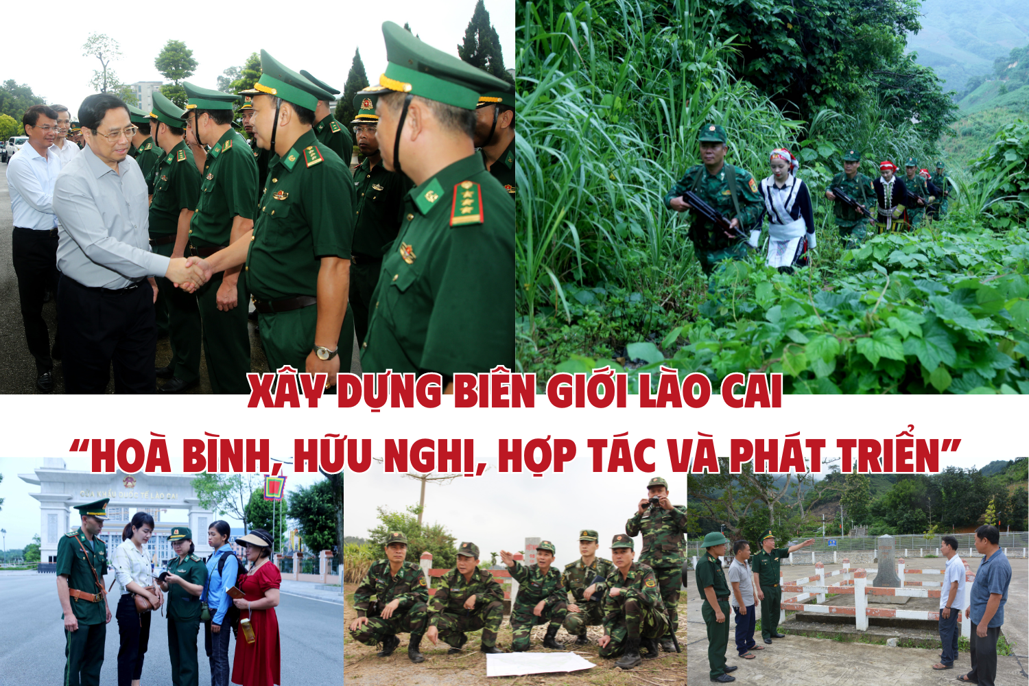 Xây dựng biên giới Lào Cai “hòa bình, hữu nghị, hợp tác và phát triển”
