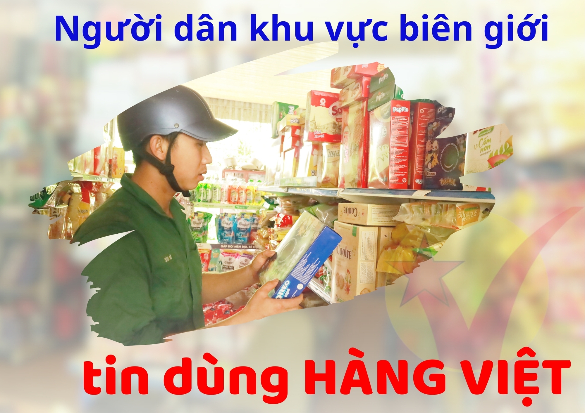Người dân khu vực biên giới tin dùng hàng Việt