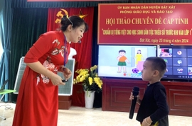Hội thảo chuyên đề cấp tỉnh “Chuẩn bị tiếng Việt cho học sinh dân tộc thiểu số trước khi vào lớp 1”
