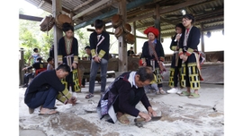 40 học viên được truyền dạy nghề làm trống truyền thống dân tộc Dao đỏ