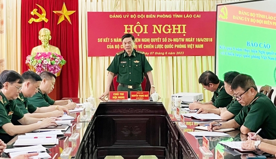 Sơ kết 5 năm thực hiện Nghị quyết số 24 của Bộ Chính trị về Chiến lược Quốc phòng Việt Nam