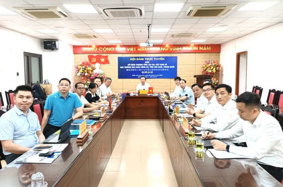 Hội đàm trực tuyến giữa Sở Công Thương tỉnh Lào Cai (Việt Nam) và Cục Thương mại châu Hồng Hà, tỉnh Vân Nam (Trung Quốc)