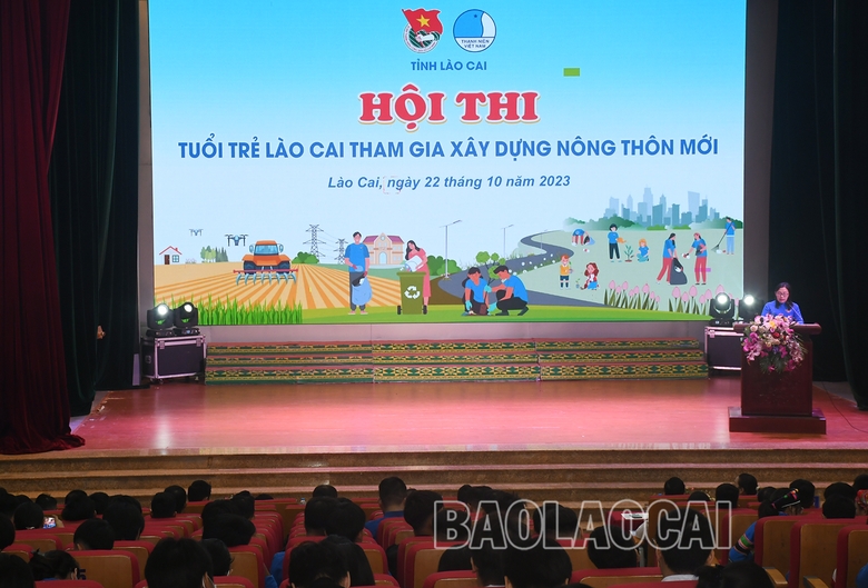 Huyện đoàn Bát Xát giành giải Nhất Hội thi “Tuổi trẻ Lào Cai tham gia xây dựng nông thôn mới” năm 2023