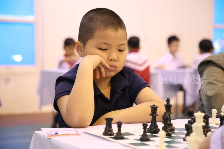 241 vận động viên tham gia giải cờ vua thanh, thiếu niên, nhi đồng tỉnh Lào Cai ảnh 3